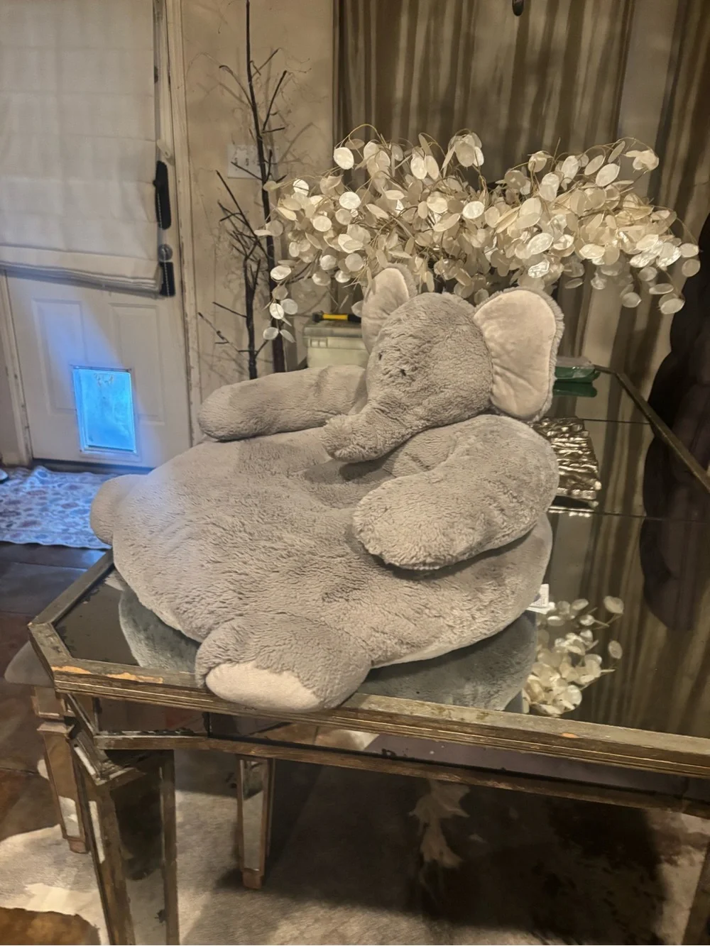 RH plush chair